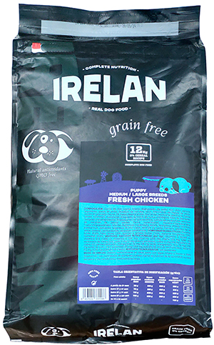 Irelan pollo fresco puppy